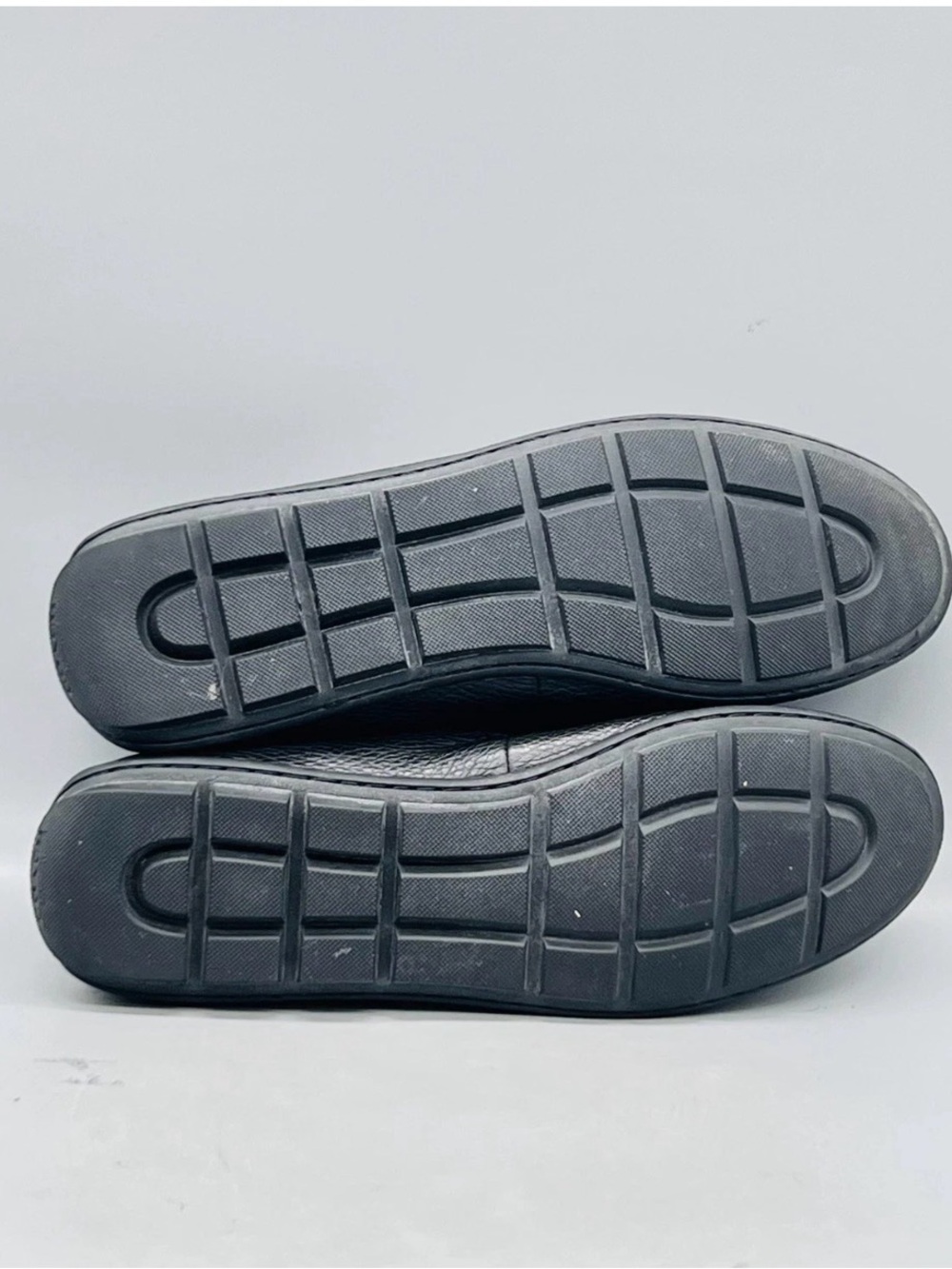Coach Mary Lock Up Loafers Black Pebbled Leather Slip On Comfy Women’s Size 6B - Picture 9 of 9